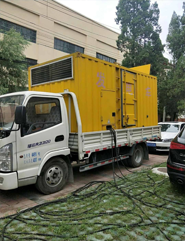 扬中发电车出租-柴油发电机组排烟系统设计要求及其考虑因素